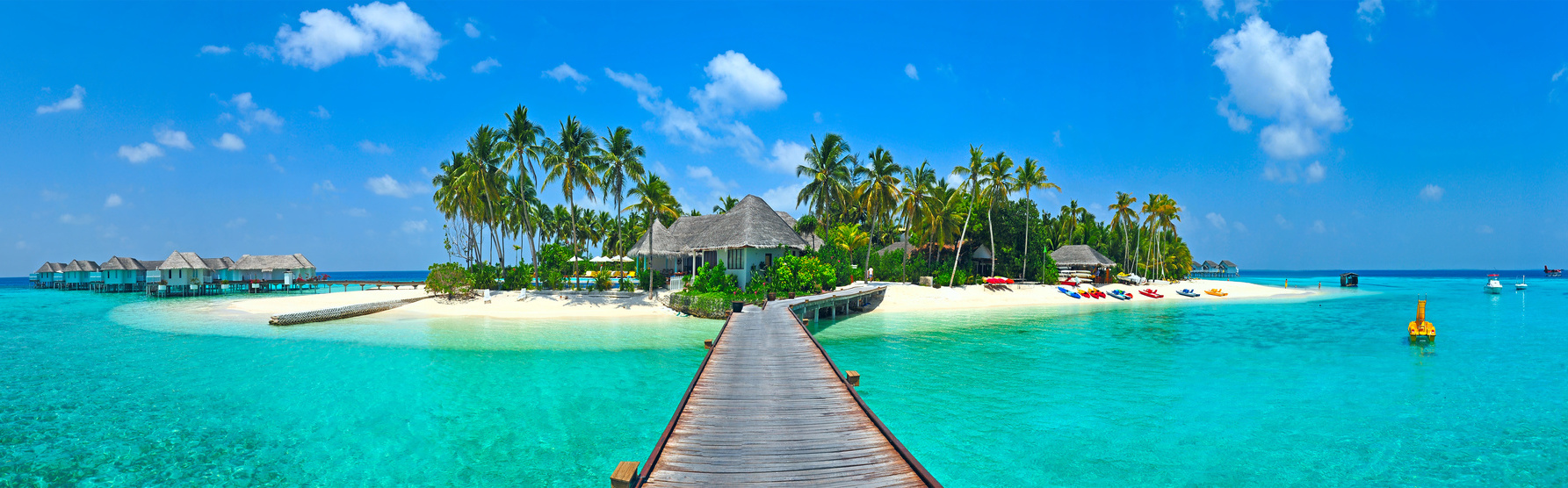 parnorama mer maldives hotel pilotis